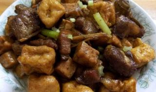 上海青烧豆腐怎么做好吃